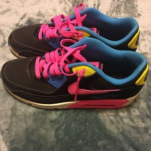 Variety of sneakers & a pair of UGG boots